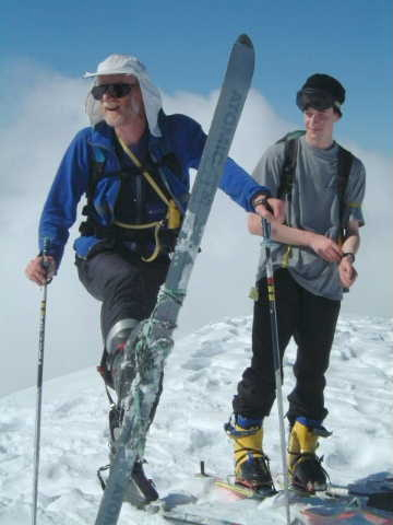 Rob and James at Fox Peak 1999